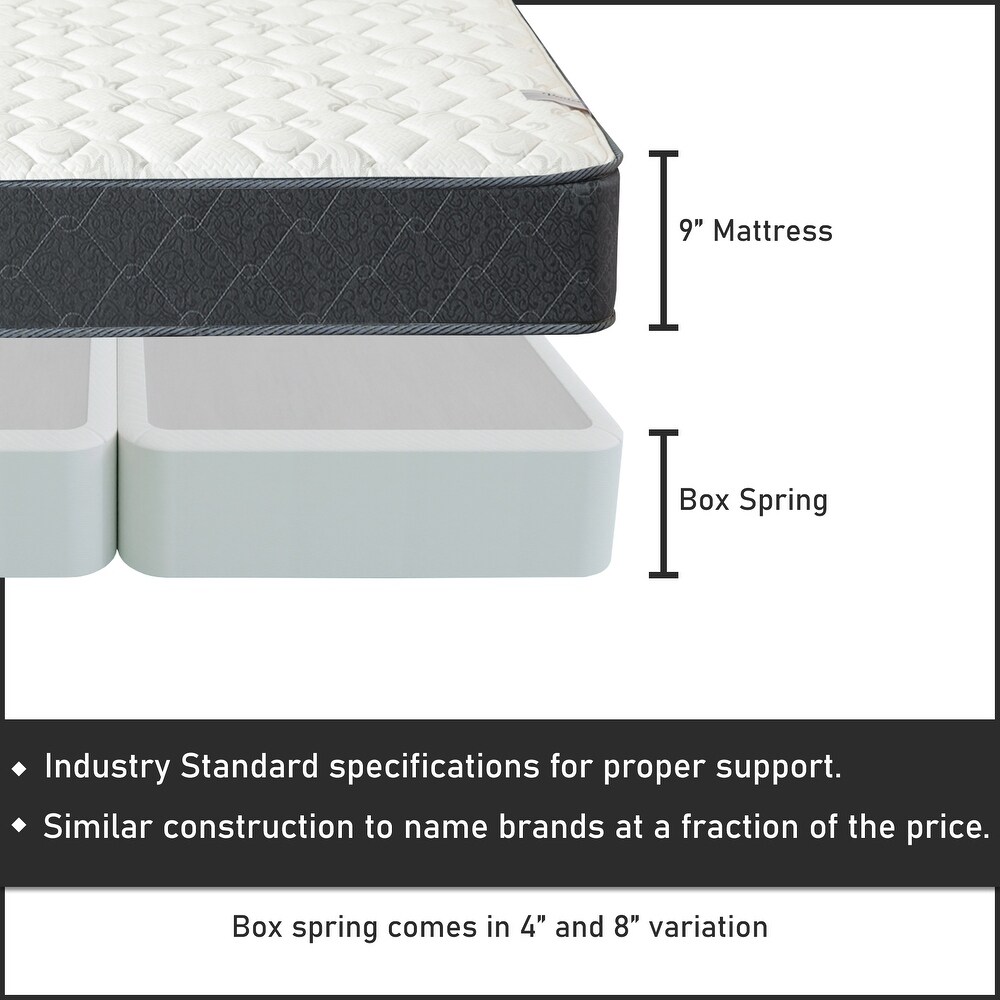 Onetan  9 Inch Medium Tight Top Pocket Coil rolled Mattress with 4\