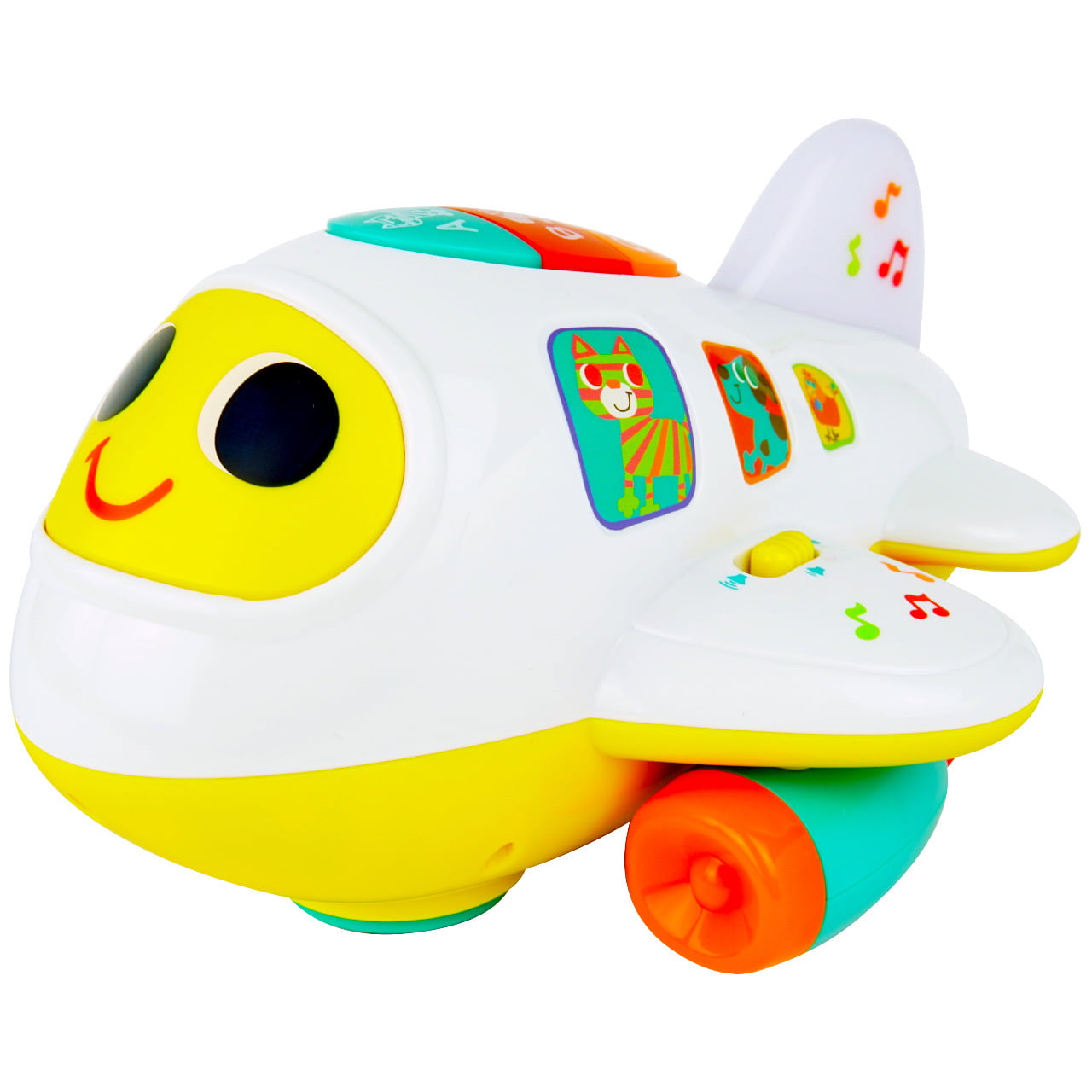 Electronic Airplane Toys Toddlers Baby Learning Toys for 1+ Year Old Boys， Play Vehicle