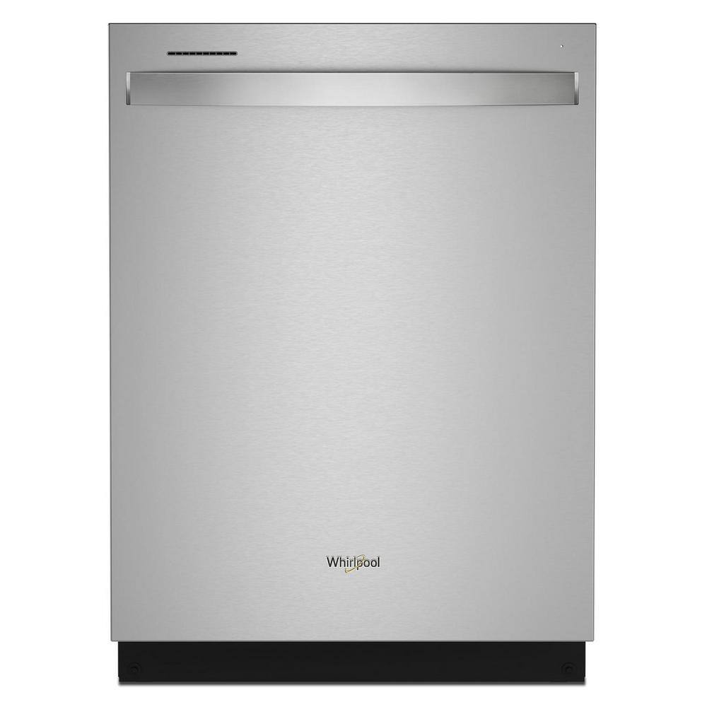 Whirlpool 24 in. Fingerprint Resistant Stainless Steel Dishwasher with Tub and Tall Top Rack WDT740SALZ