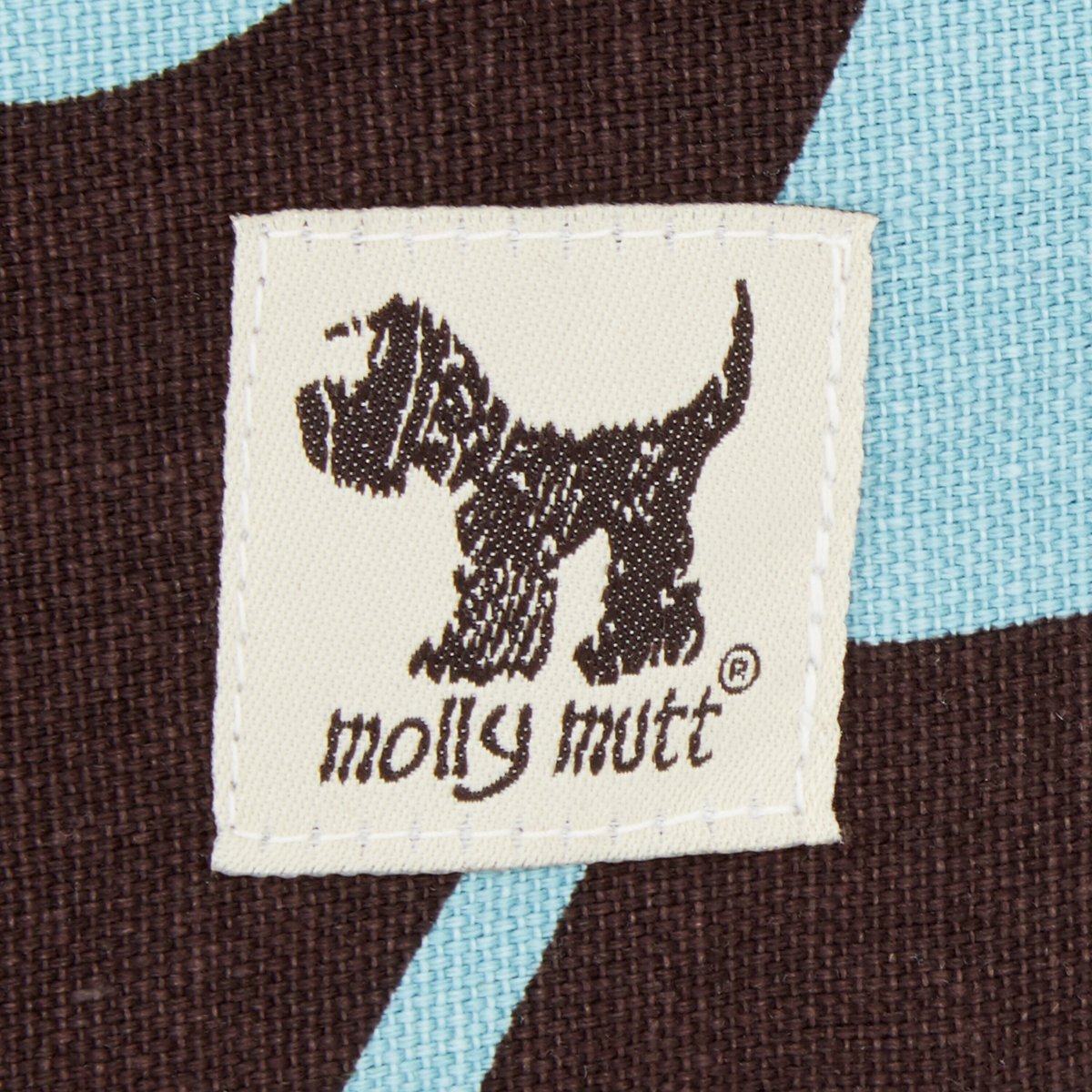 Eco Sustainable Molly Mutt Dog Bed Duvet Cover， Your Hand in Mine