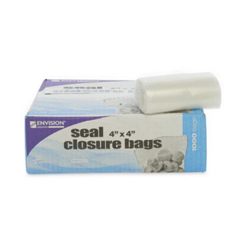 Stout by Envision Seal Closure Bags， 2 mil， 4