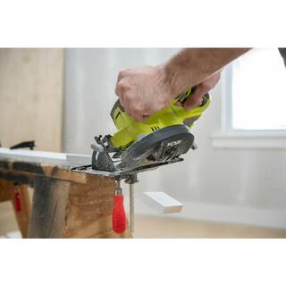 RYOBI ONE+ 18V Cordless 6-Tool Combo Kit with 1.5 Ah and 4.0 Ah Batteries Charger and Miter Saw PCL1600K2-P553