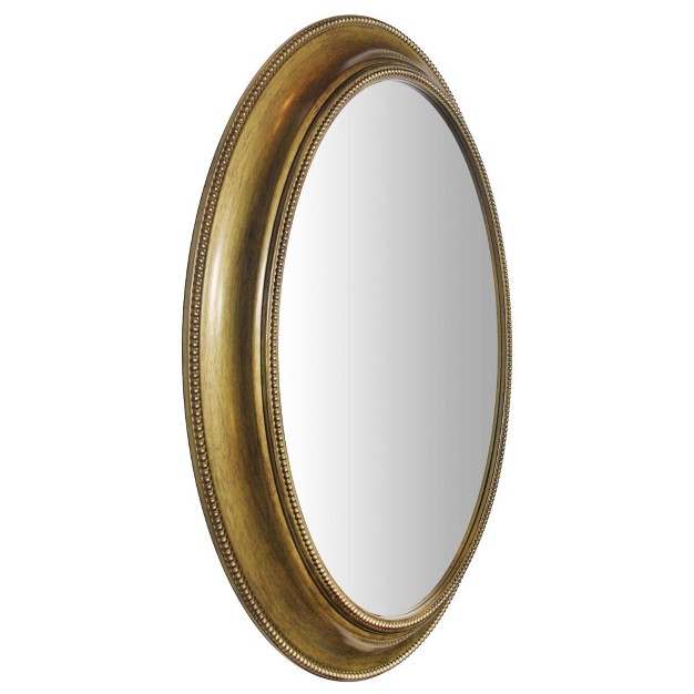 Sonore Oval Wall Mirror Antique Gold Infinity Instruments