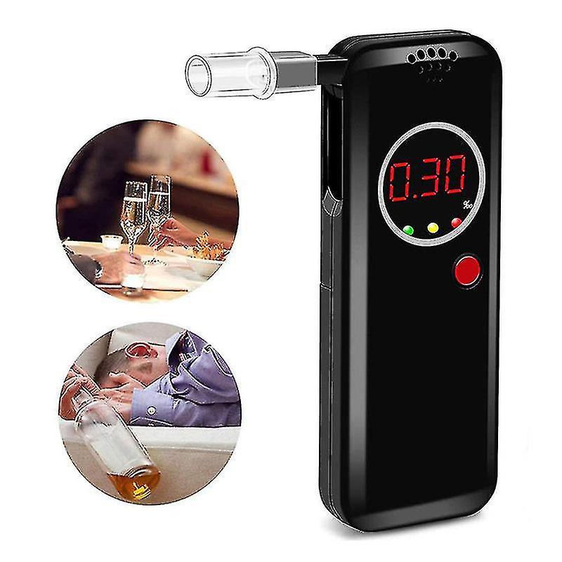 Electronic Breathalyzer Digital Breathalyzer， Portable Breathalyzer And Breathalyzer With Lcd Display，1pcs