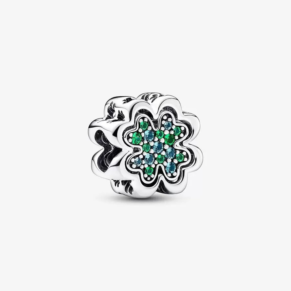 PANDORA  Splitable Four Leaf Clover Charm