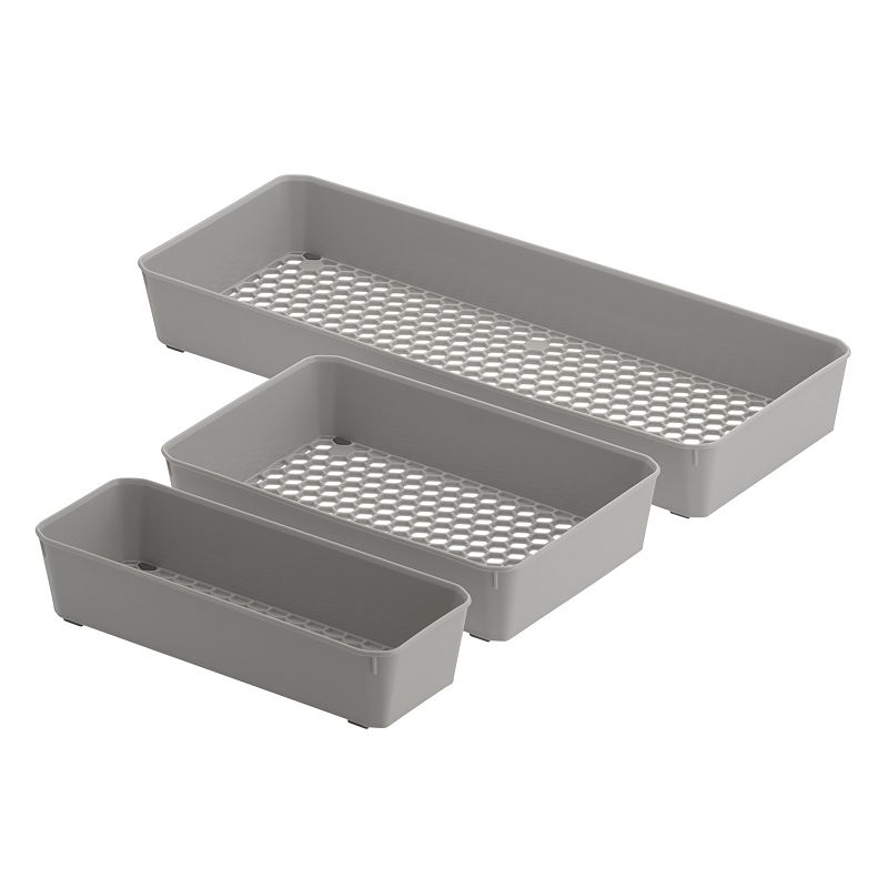 Tovolo Spectrum Diversified Hexa 3-pc. Drawer Organizer Tray Set