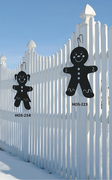 Village Wrought Iron HOS 223 Gingerbread Boy   Dec...