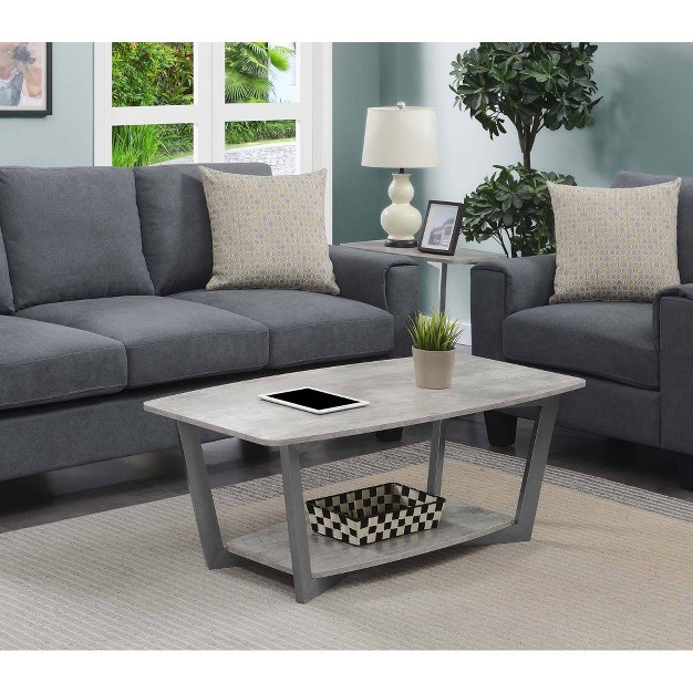 Graystone Coffee Table With Shelf Breighton Home