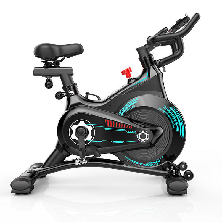 Hot Sales Home Gym Exercise Bike Spin Bike 2021 Fitness Equipment Black Body Logo Building