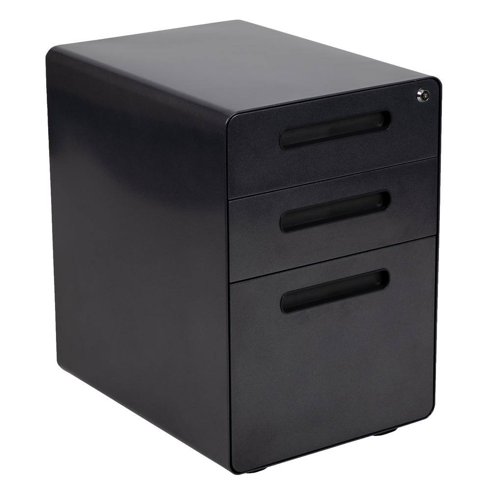 Carnegy Avenue Black Filing Cabinet CGA-442983-BL-HD