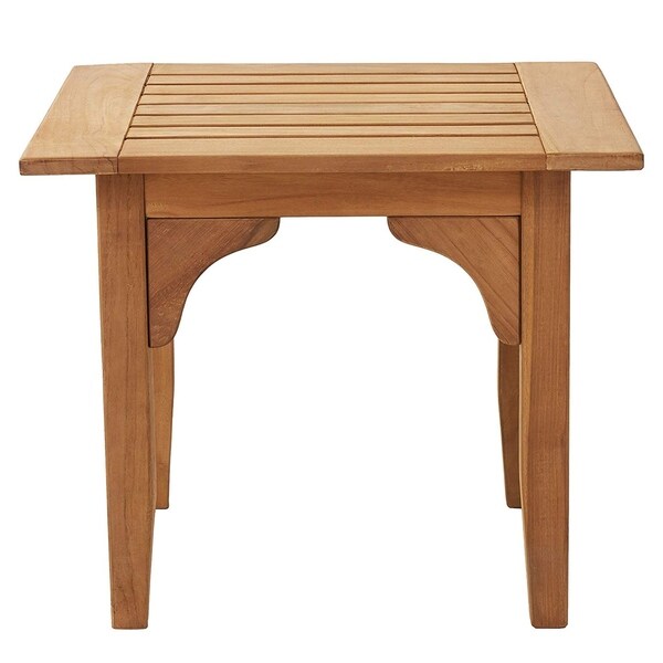 Cambridge Casual Leon Teak Patio Side Table