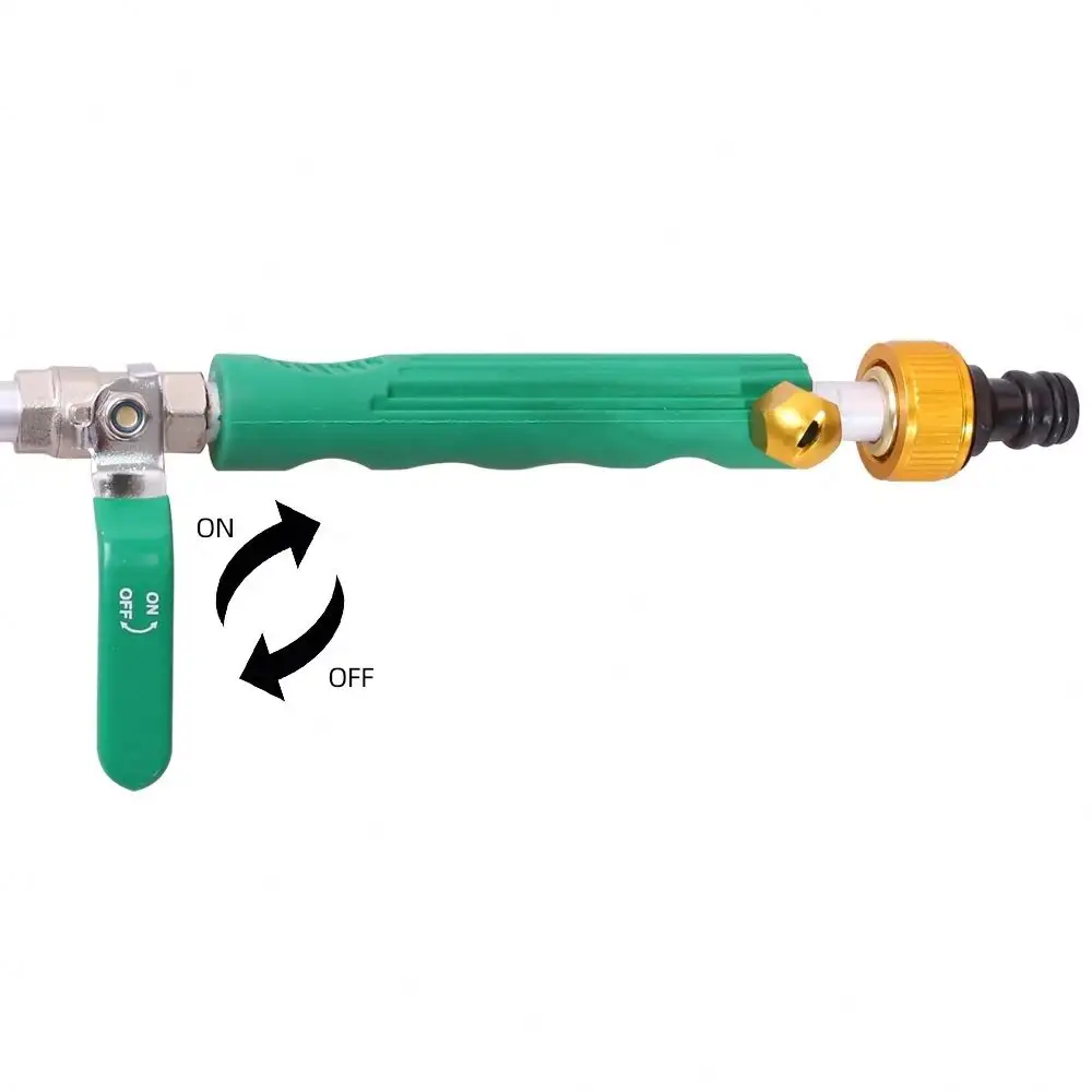 Garden Washer Hose Wand Nozzle Watering Spray Sprinkler Cleaning Tool Car High Pressure Water Gun Jet