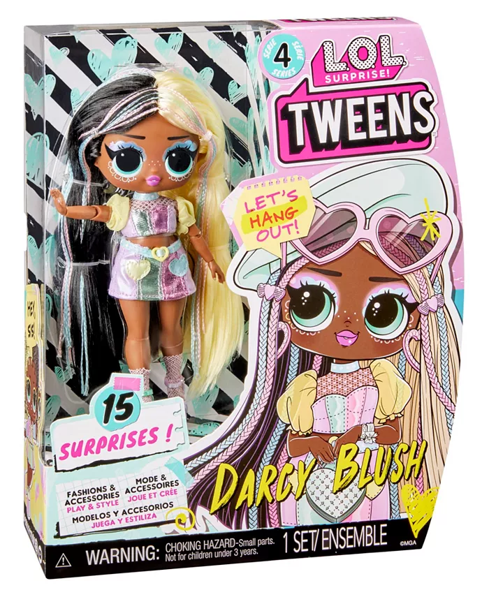 LOL Surprise! L.O.L. Surprise Tweens Series 4 Doll- Darcy Blush