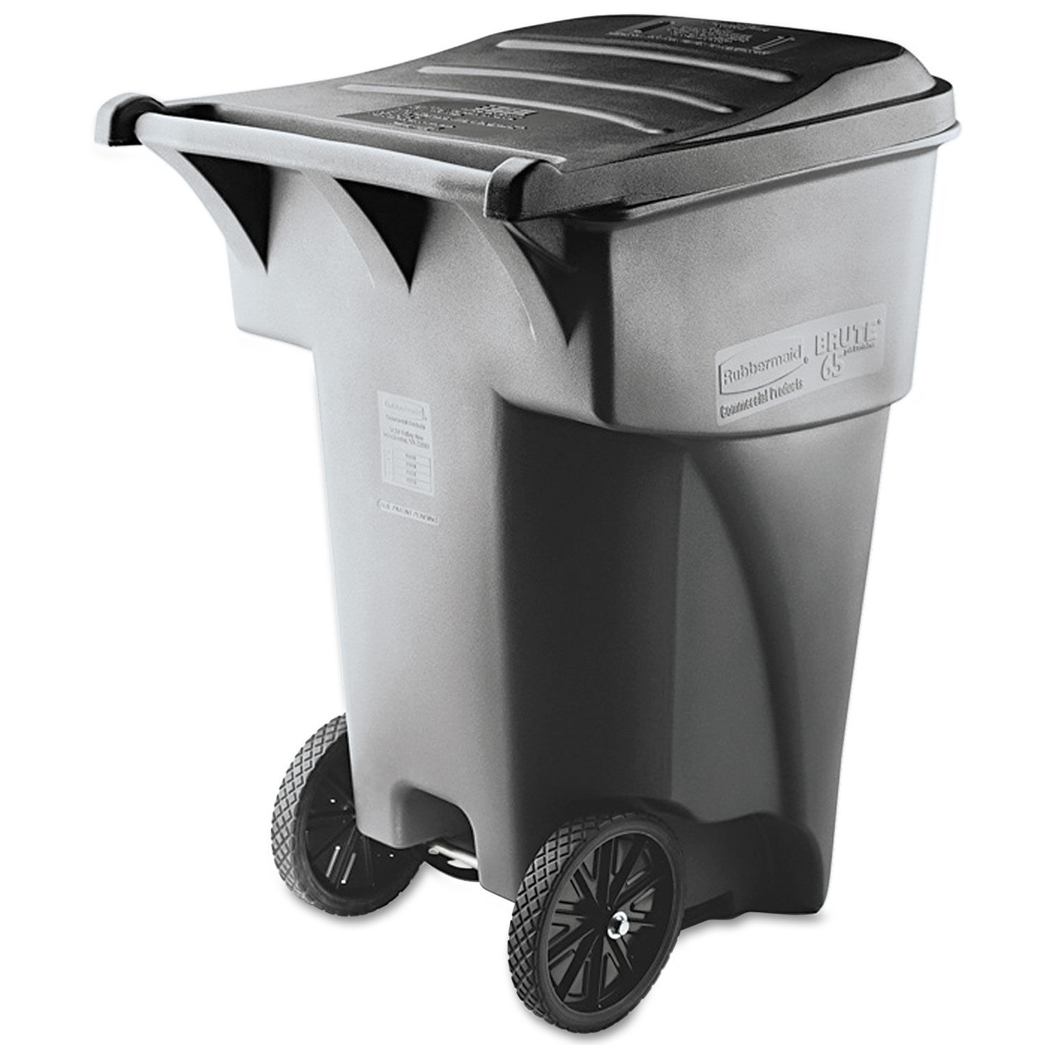 Brute Roll-Out Heavy-Duty Container by Rubbermaidandreg; Commercial RCP9W22GY