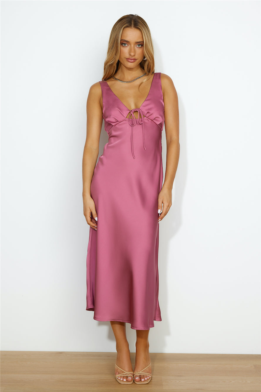 Love To Amaze Midi Dress Pink