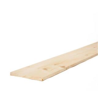 1 in. x 10 in. x 10 ft. Premium Kiln-Dried Square Edge Whitewood Common Softwood Boards 1X10-10FT