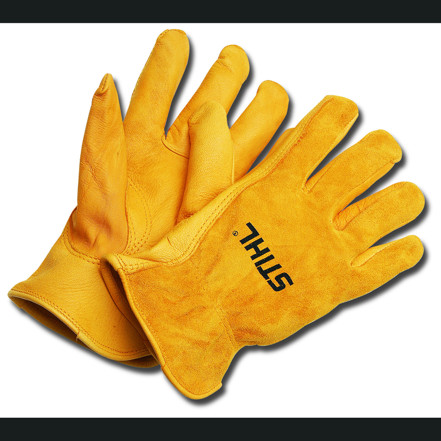 STIHL Landscaper Series Unisex Indoor/Outdoor Work Gloves Yellow XL 1 pair