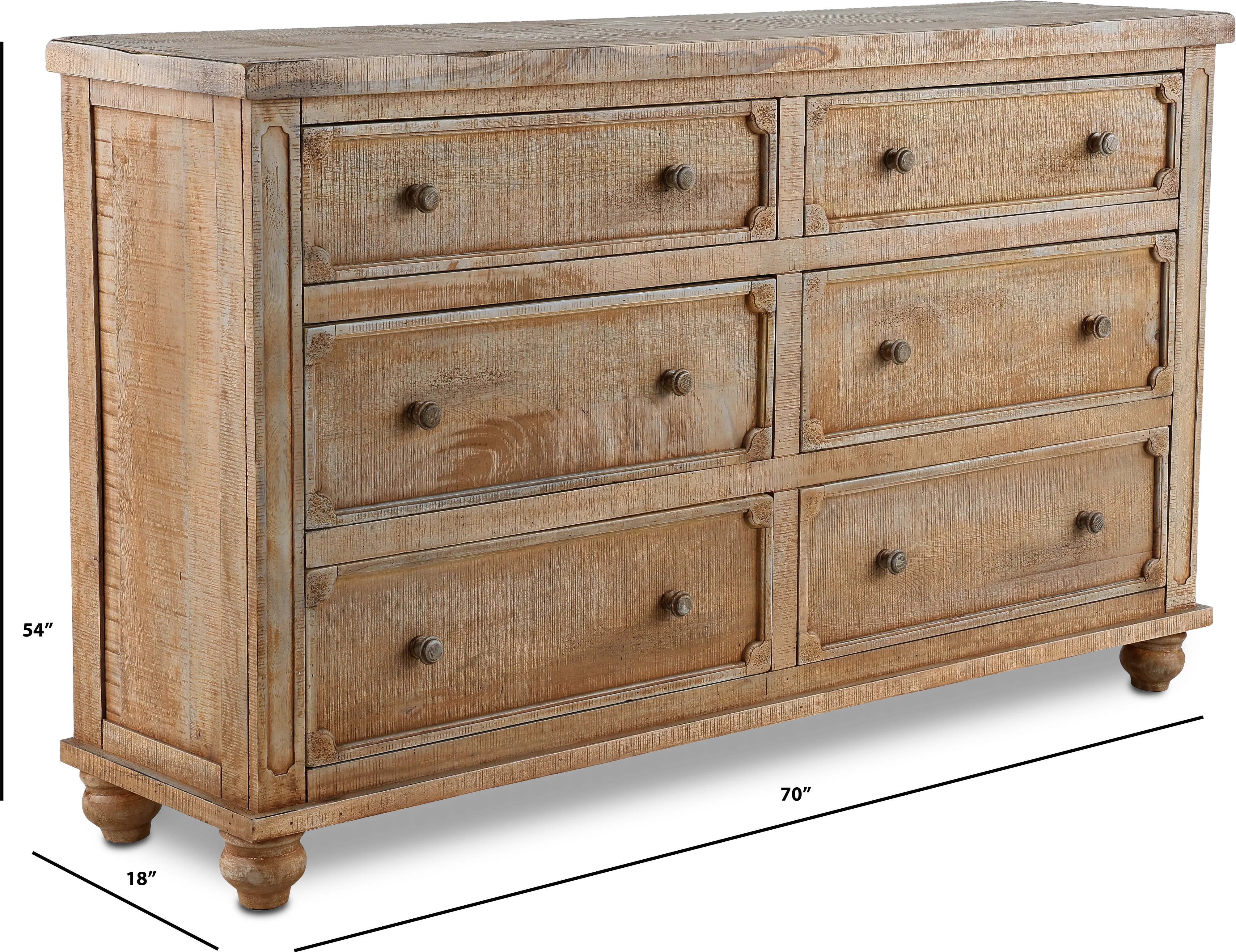 Aruba Natural Dresser