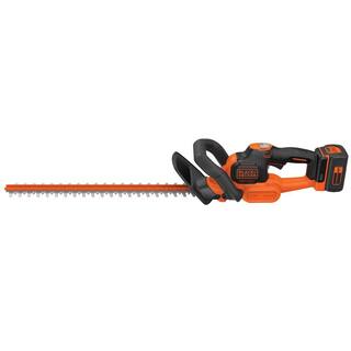 BLACK+DECKER 40V MAX Cordless Battery Powered Hedge Trimmer Kit with (1) 1.5Ah  Charger LHT341