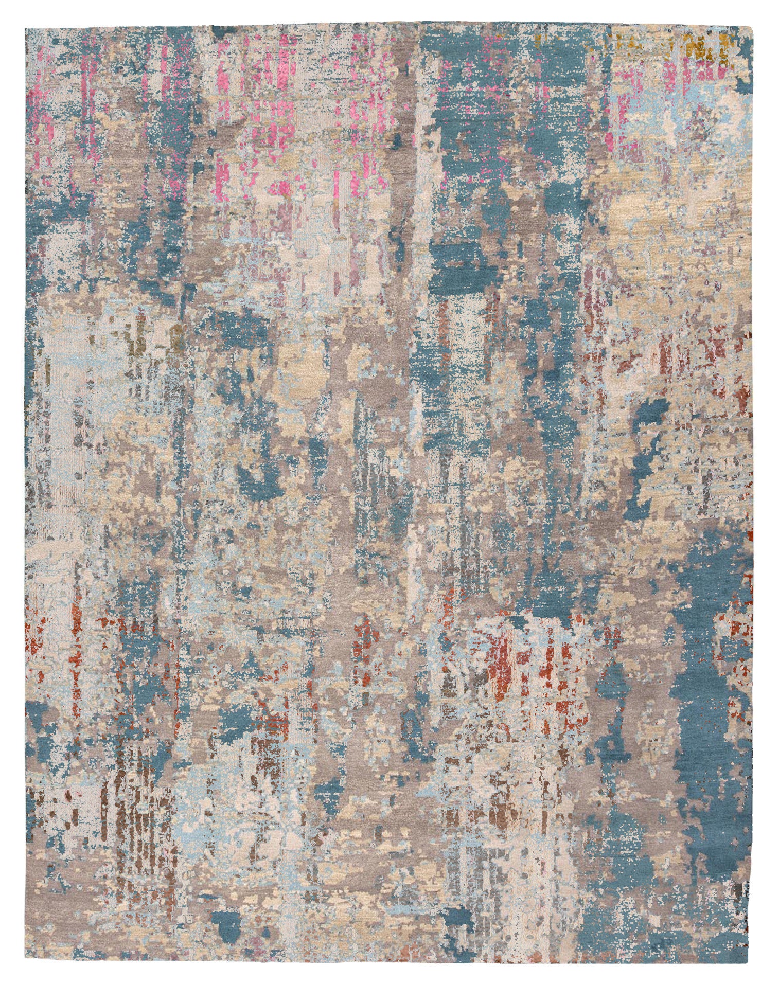 Hell's Kitchen Hand Knotted Rug in Assorted Colors design by Second Studio