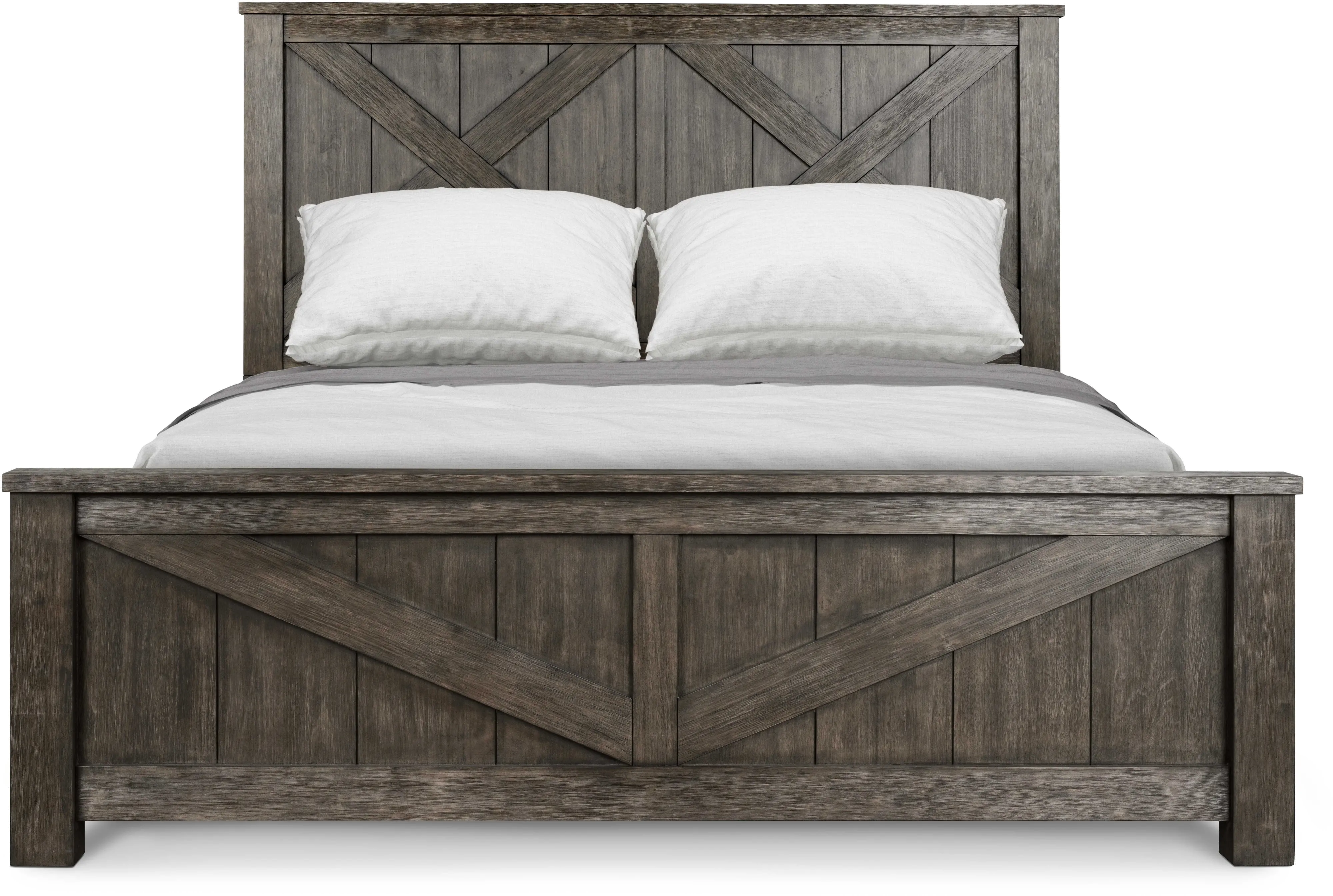 Mossley Brown Queen Bed