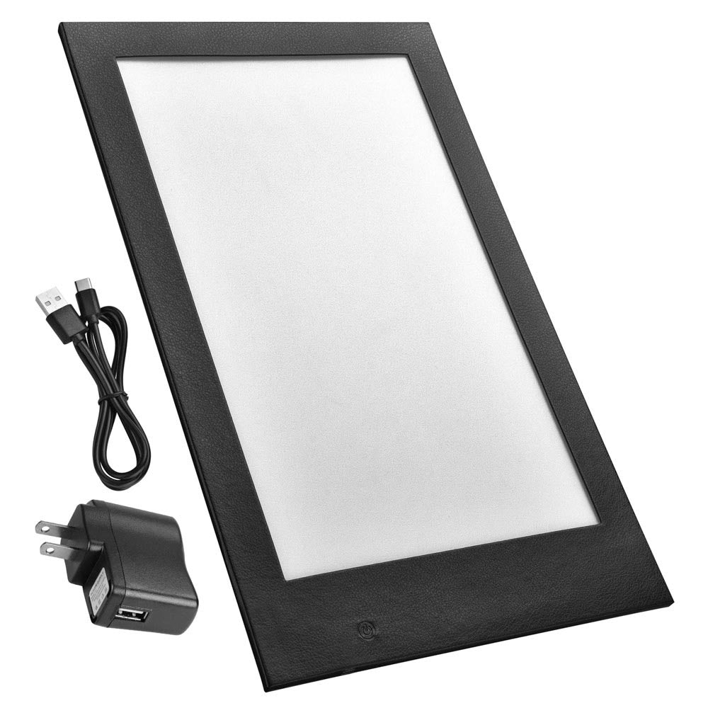 Yescom LED Back Lit Menu Holder Single Page 8.5x14in