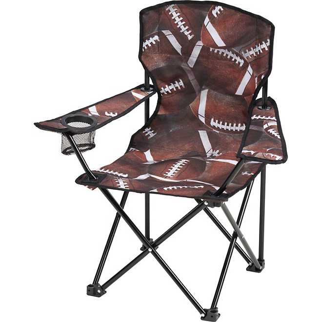 Academy Sports + Outdoors Kids' Logo Football  Folding Chair