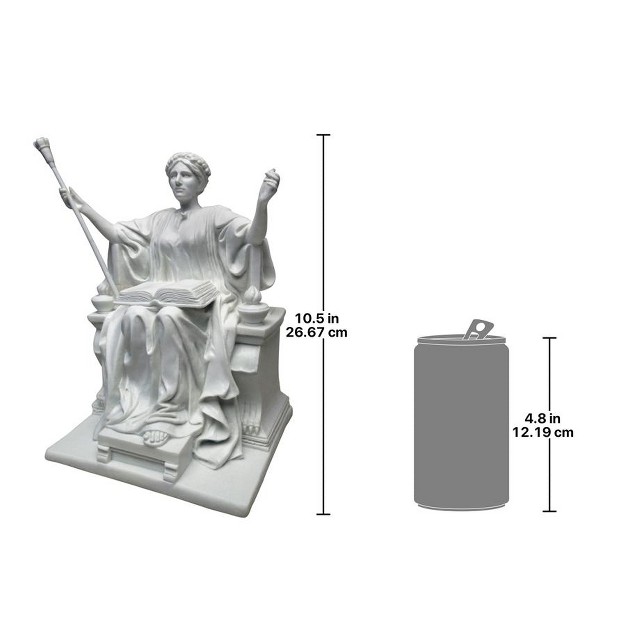 Design Toscano Alma Mater 1904 Bonded Marble Resin Statue