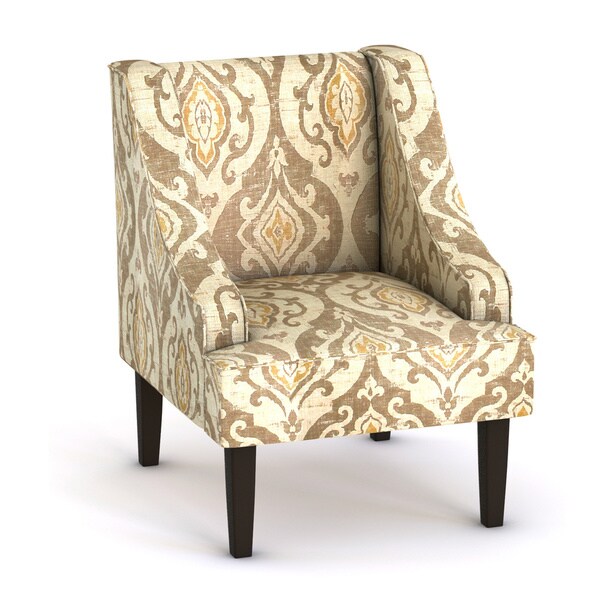 Porch and Den Lyric Swoop Arm Accent Chair