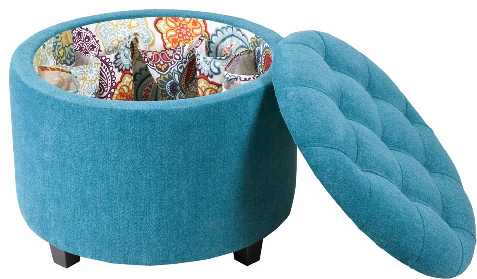 Sasha Ottoman   Contemporary   Footstools And Ottomans   by HedgeApple  Houzz