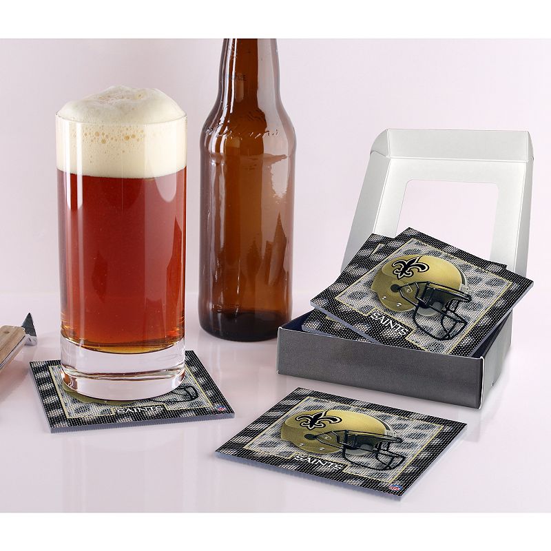 New Orleans Saints 5D Technology Coaster Set