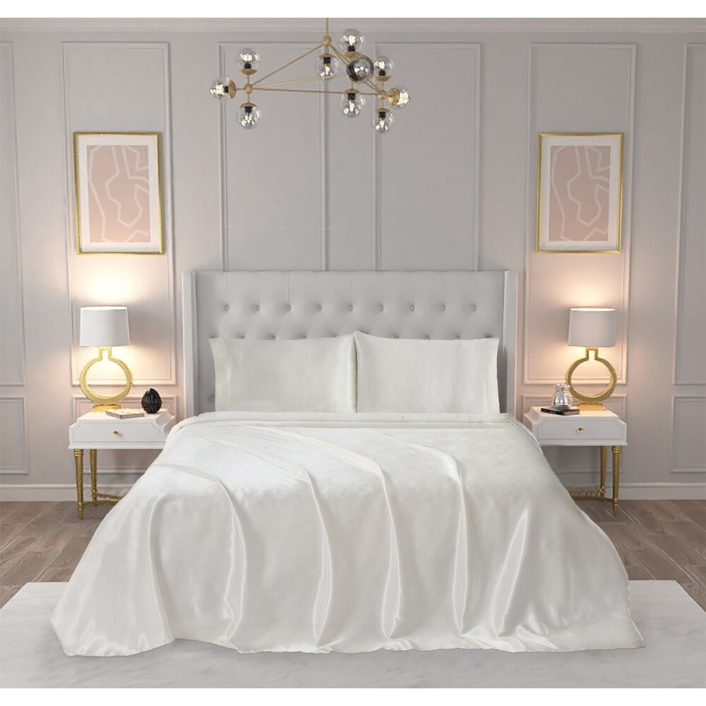 Juicy Couture Silky Satin Sheet Set