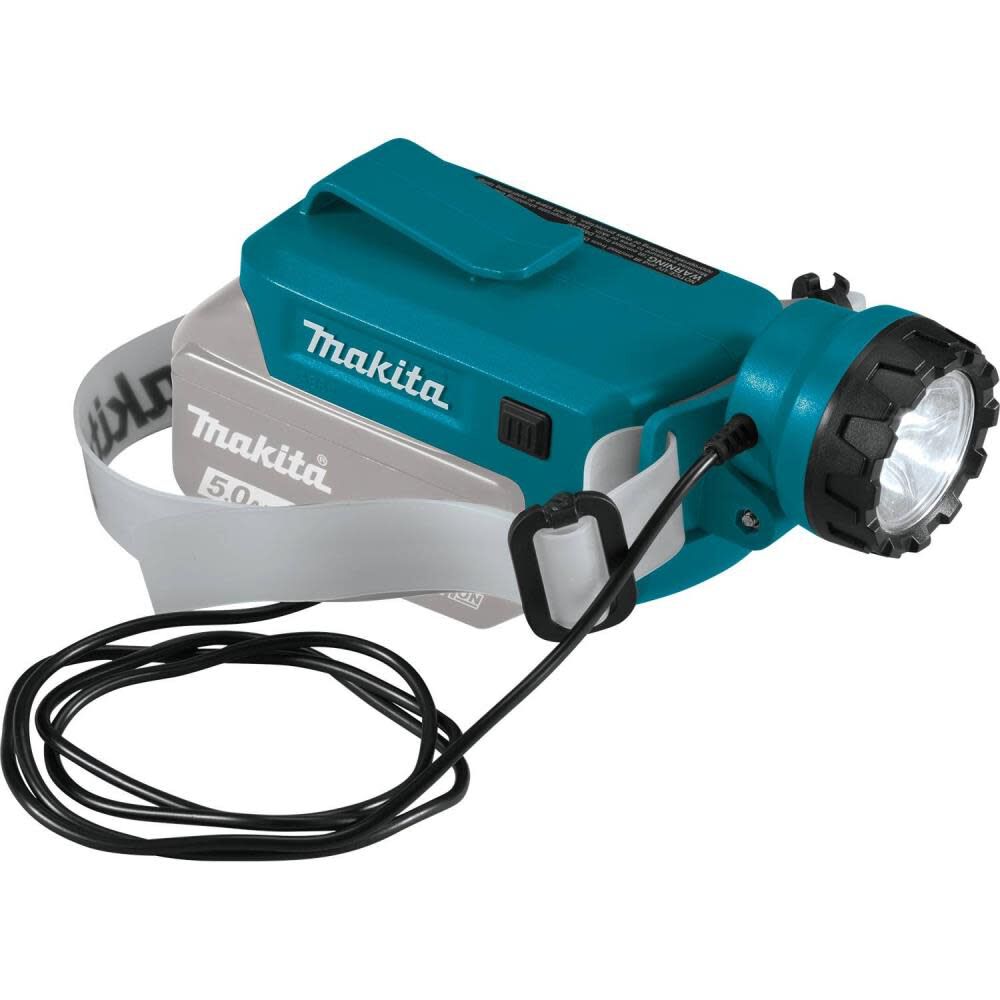 Makita 18V LXT Lithium-Ion Cordless L.E.D. Headlamp Headlamp Only DML800 from Makita