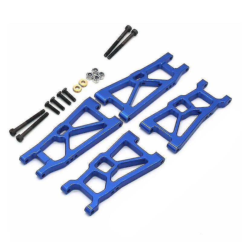 Metal Front And Rear Suspension Arms Set For Zd -10 Dbx10 1/10 Rc Car Upgrades Parts Accessories，bl