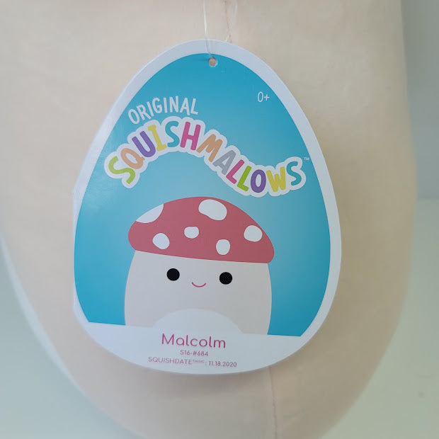 Squishmallows Official Kellytoys Plush 12 Inch Malcolm the Mushroom Ultimate Soft Stuffed Toy