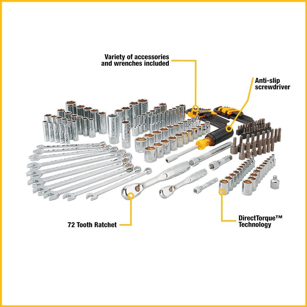 Mechanics Tool Set, 1/4