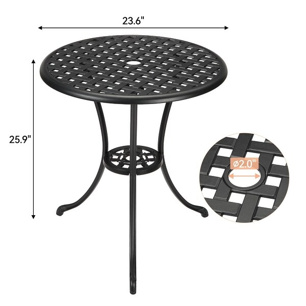 Patio Bistro Table，24