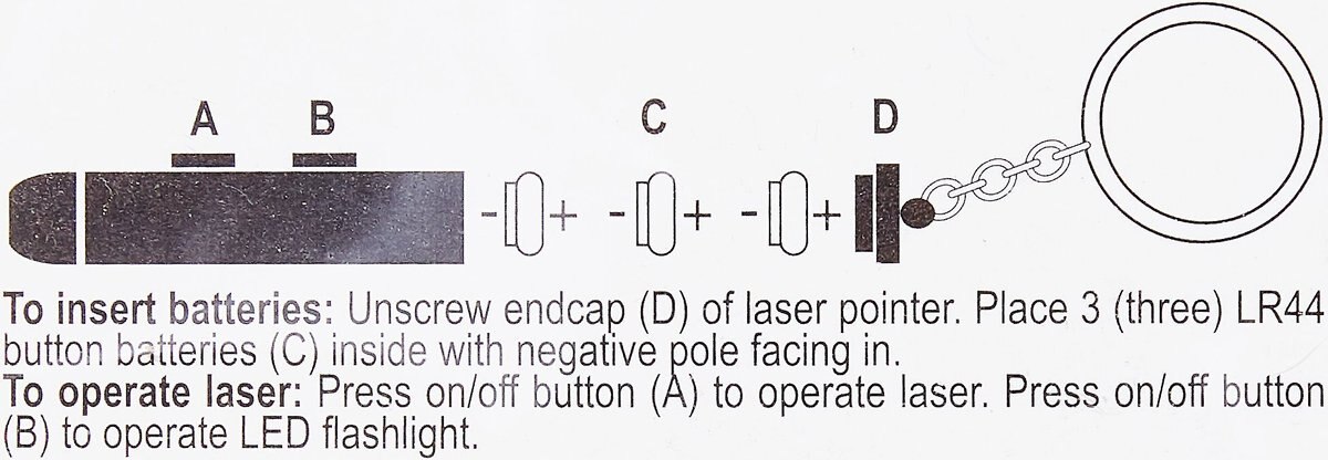 Ethical Pet Laser Exerciser Original 2 in 1 Dog and Cat Toy