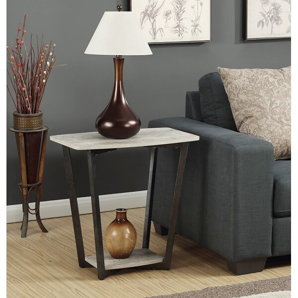 Porch and Den Clouet 2-tier Modern End Table