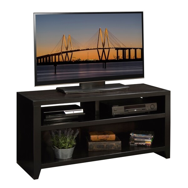 48-inch Fully Assembled Brown TV Stand， Holds Up To a 55