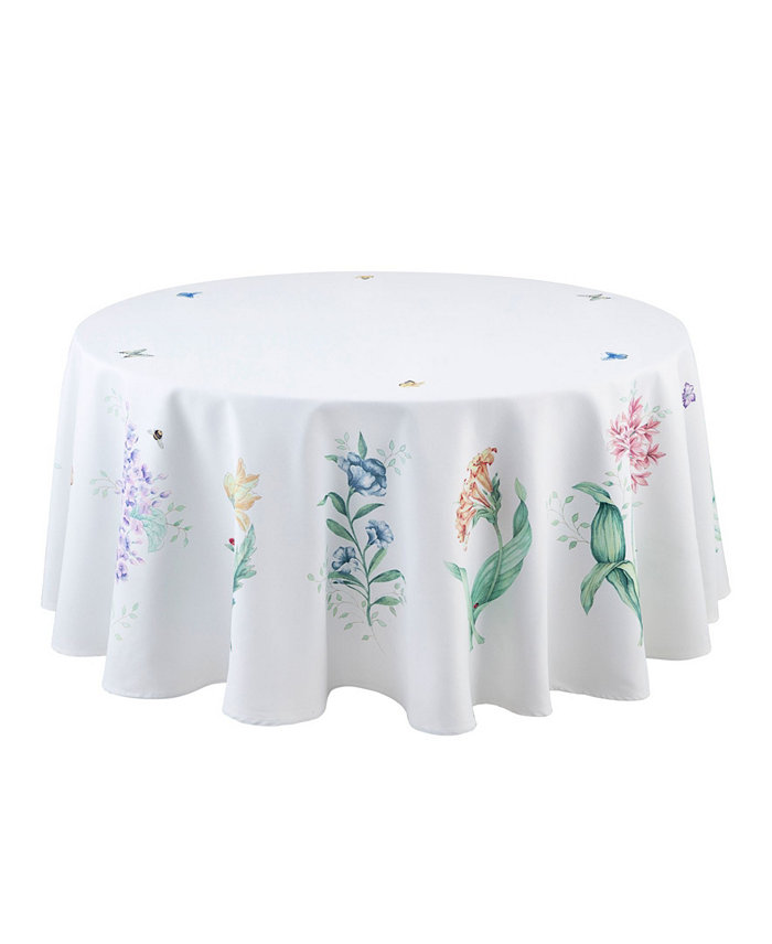 Lenox Butterfly Meadow Garden Tablecloth 70 Round