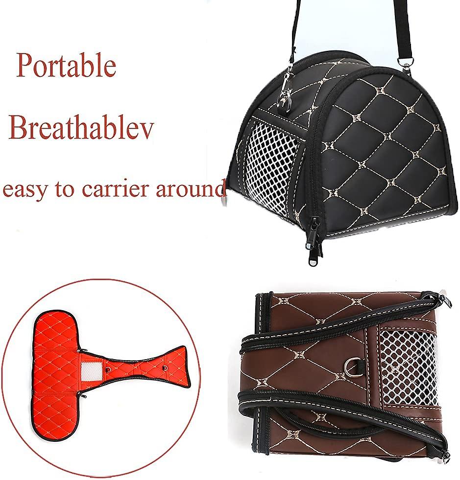 Small Animal Carrier Hamster Carrier Bag Small Animal Portable Breathable Outgoing Bag For Guinea Pig Hedgehog Squirrel Chinchilla And Other Similar S