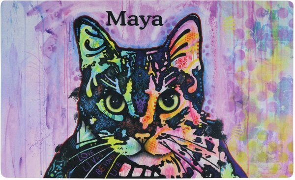 Drymate Dean Russo Maya Personalized Cat Placemat