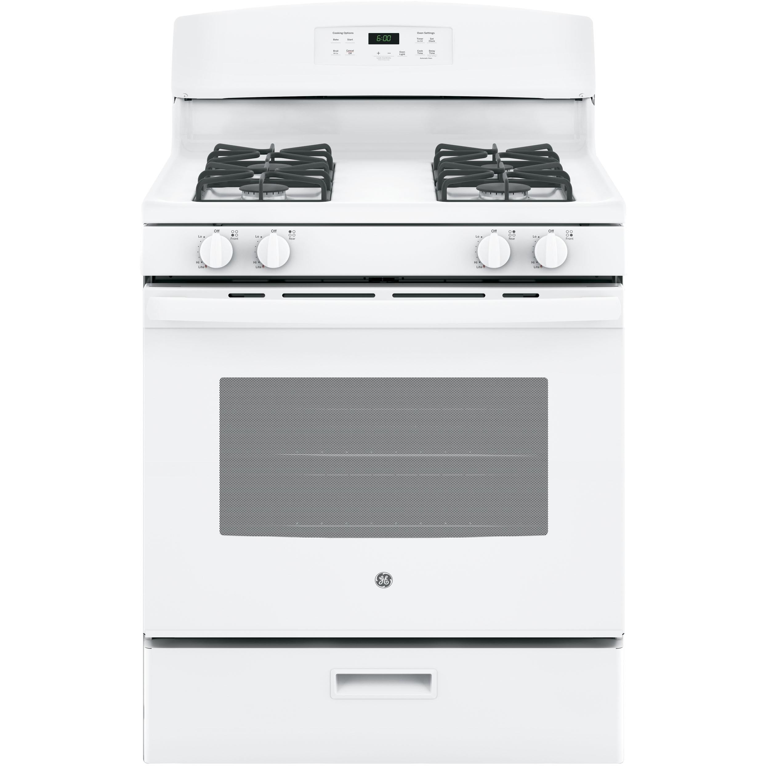 GE 30-inch Freestanding Gas Range JCGBS60DEKWW