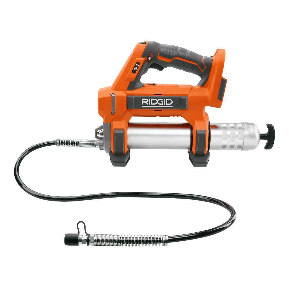 RIDGID 18V Cordless Grease Gun Kit with 4.0 Ah MAX Output Battery and Charger R860445B-AC9540