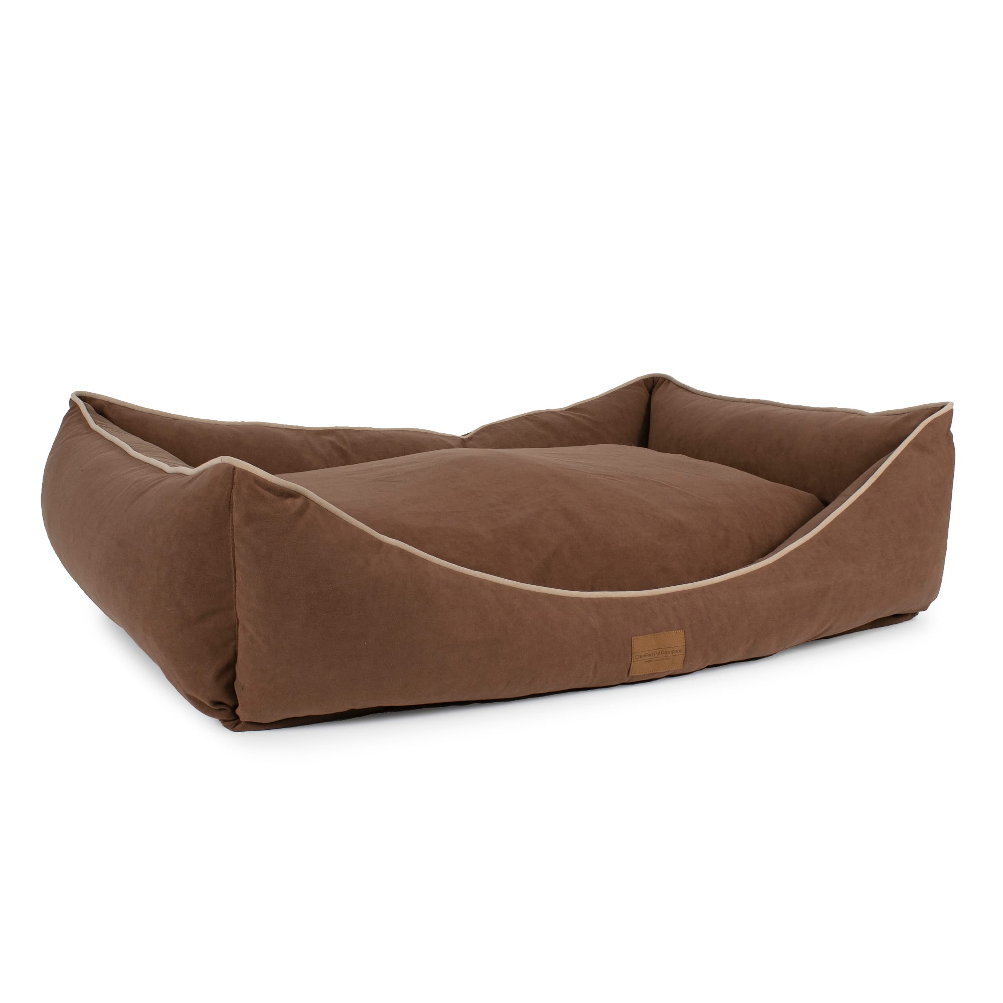 Carolina Pet Company Microfiber Low Profile Kuddler Dog Bed， 30