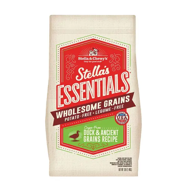 Stella and Chewy's 3 lb Essentials Cage-Free Duck and Ancient Grains Dry Dog Food