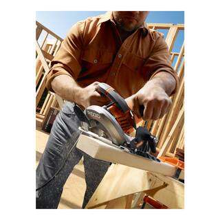 RIDGID 12 Amp Corded 6-12 in. Magnesium Compact Framing Circular Saw R3204