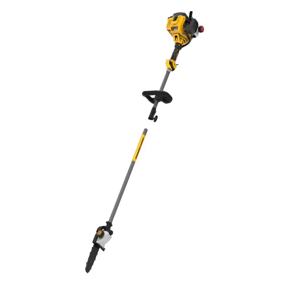 DEWALT DXGP210 10 in. 27cc Gas 2-Cycle Pole Saw with Automatic Chain Oiler and Attachment Capabilities