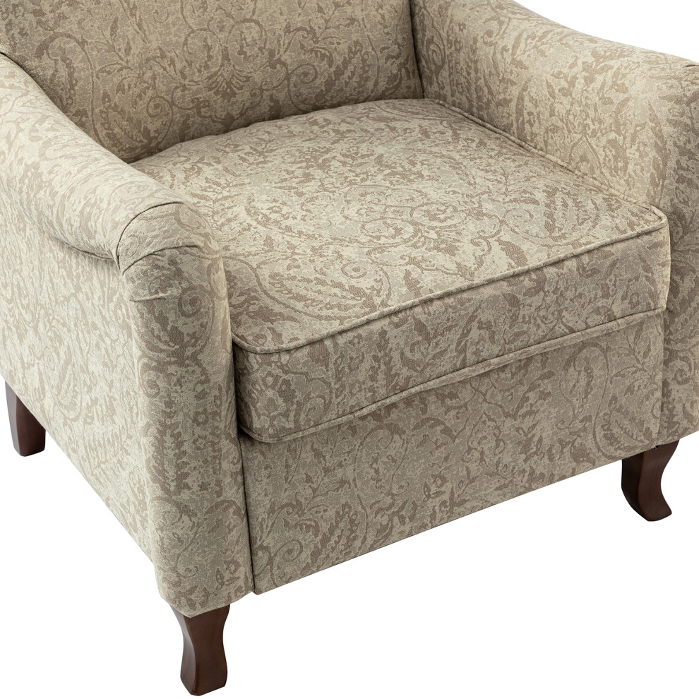 Nicola Contemporary Armchair  Set of 2   Traditional   Armchairs And Accent Chairs   by Karat Home  Houzz